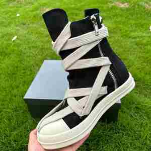 Botas de Plataforma con Cordones de Alta Calidad, Unisex, para Exteriores, Zapatos de Lona para Mujer, Zapatillas de Diseñador para Hombre, Botines Casuales Planos - Product Image 5