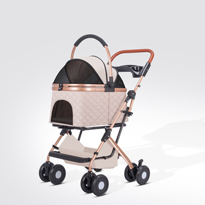 Carrito <span class=keywords><strong>para</strong></span> Mascotas, <span class=keywords><strong>Perros</strong></span>, Gatos, Peluches, Bebés, Carrito <span class=keywords><strong>para</strong></span> Mascotas Pequeñas, Ligero, Plegable, <span class=keywords><strong>para</strong></span> Viajes al Aire Libre - Product Image 1