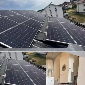 แผงโซลาร์เซลล์ USA Stock 430W สีดำทั้งหมด Tir Topcon N-Type PV Module Half Cell 455W แผงโซลาร์เซลล์แบบโมโนเฟเชียล Tiger Neo - Product Image 6