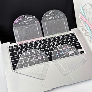 <span class=keywords><strong>Porte</strong></span>-cartes personnalisé en gros, petit format 3 pouces, motif fleur de cerisier et trèfle, design horizontal en PVC, rangement aléatoire de cartes avec effet de poursuite des étoiles - Product Image 3
