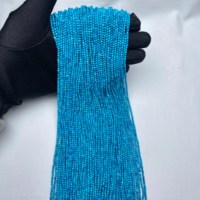 Vente de grandes quantités de perles de marbre turquoise bleu bijoux en pierre lâche