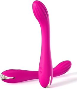 Juguete Sexual para Adultos Recargable por USB <span class=keywords><strong>de</strong></span> Alta Calidad, con Vibrador <span class=keywords><strong>de</strong></span> Silicona Líquida Roja para el Punto G y el Clítoris, para Masajes Femeninos - Product Image 1