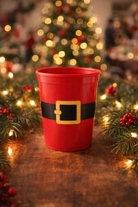 Vaso Reutilizable de Plástico PP Estilo Santa Claus para Fiestas Navideñas, Ecológico, con Diseño Navideño, Artículos Modernos para Fiestas - Product Image 2