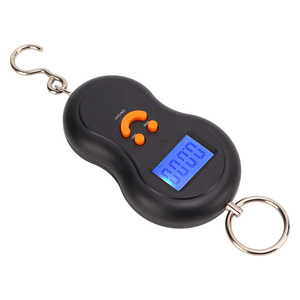 Essential Luggage Scale for Traveling Portable Digital Battery-Powered Scale for Home Use 50kg Capacity with <b>Hook</b> - Product Image 1