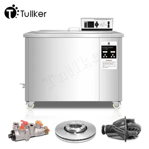 Tullker Industry 360L Ultrasonic Cleaner Mould DPF Parts Gear Bearing Rust degreasing Power Heat Set Sonic Washer Machine