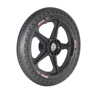 Ensemble de roues Naidong 12x1.5 sans air, antidérapantes, en TPU, pour fauteuil roulant manuel - Product Image 4