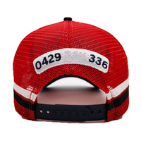 Casquettes de camionneur personnalisées brodées de haute qualité, style campagnard, avec broderie personnalisée à motif losanges sur la calotte