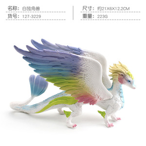 High Quality Customized Color 3D Pvc Simulation <b>Fire</b> Dragon Stone Dragon Flying Dragon Decoration Toys - Product Image 4