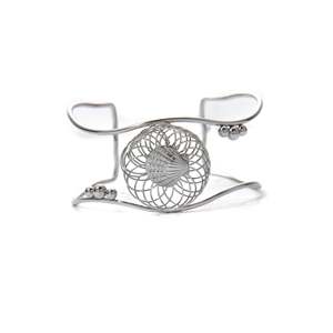 Brazalete de Moda en Acero Inoxidable 316L con Baño de Oro PVD, Diseño Sostenible y Resistente - Product Image 1