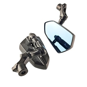 Espejo Retrovisor Universal para Motocicleta Qiangye con Espejo Azul para Protección y Seguridad - Product Image 4