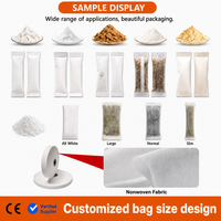 Machine d'emballage automatique complète CE pour sachets de nicotine et poudre de snus, ligne de production A-Z, remplissage, scellage, cartonnage, sachet non tissé