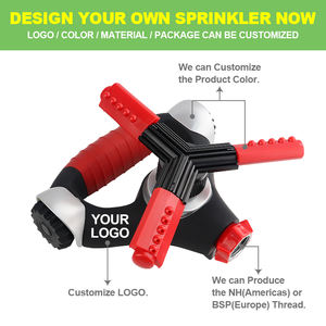 Irrigatore Rotante SUNSHINE per Prato, Spruzzatore da Giardino a 360 Gradi con Angolo di Spruzzo Regolabile e Base a Ruote per Irrigazione del Cortile - Product Image 2