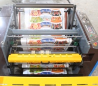 Machine d'impression flexographique automatique 1000, nouvelle imprimante d'étiquettes 4 couleurs, imprimante papier 150m/min, certifiée CE