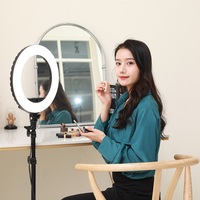 Meilleure vente, éclairage annulaire de Selfie photographique à Led Aro de 14 pouces avec trépied pour le maquillage en direct, vidéo youtube