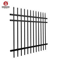 Panneau de clôture décoratif en fer forgé et portail en métal pour jardin, clôture en acier pour patio