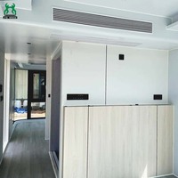 Maisons contemporaines préfabriquées à ossature en acier Villas conteneur capsule Appartements pour hôtels Bureaux Chambres à coucher avec panneau sandwich