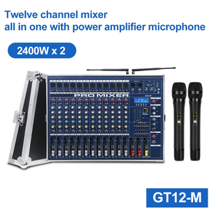 Système <span class=keywords><strong>de</strong></span> <span class=keywords><strong>sonorisation</strong></span> professionnel D825 double 15 pouces 800W avec <span class=keywords><strong>table</strong></span> <span class=keywords><strong>de</strong></span> mixage audio 12 canaux et boîte à air avec micro - Product Image 2