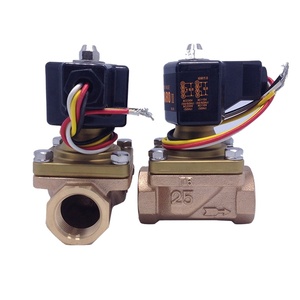 วาล์วขดลวดแม่เหล็กไฟฟ้าแบบเปิด AC24V AC220V DN20 DN15 PS-22 Vern - Product Image 2