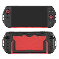 Coque de protection antichoc Mecha pour console de jeu, compatible avec 2 coques détachables en TPU+PC, compatible avec la station d'accueil, anti-chute