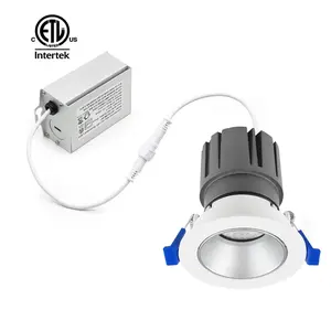 Ip44 chống thấm nước chống UV ăn mòn Dimmable lõm 9W 12W 15W xuống Đèn Led Downlight trần gắn