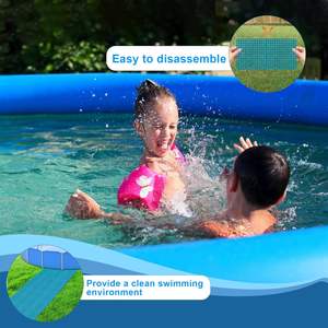 Accesorios duraderos para piscinas, estera de drenaje impermeable antideslizante, <span class=keywords><strong>Protector</strong></span> de <span class=keywords><strong>suelo</strong></span> para piscinas, Herramientas de limpieza, 30x30cm - Product Image 4