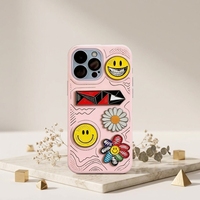Épingles à revers personnalisées en alliage de zinc émaillé de haute qualité |   Adhésif imperméable |   Impression typographique pour coques de téléphone