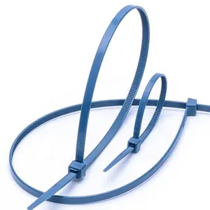 Shianku Kwaliteit Nylon Kabelbinder Industriële Metalen Detecteerbare Kabelbinders