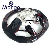 Volant en fibre de carbone forgé chauffant personnalisé avec affichage LED du régime moteur pour Dodge Ram TRX 2019-2025