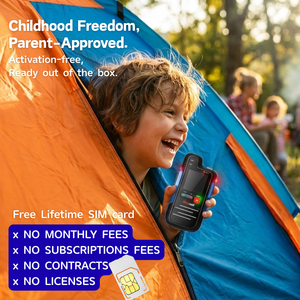 4G poc วิทยุสื่อสาร GPS IP54ระยะไกลผ่านการรับรอง CE Fcc สำหรับใช้ในบ้านและเป็นของขวัญ - Product Image 3