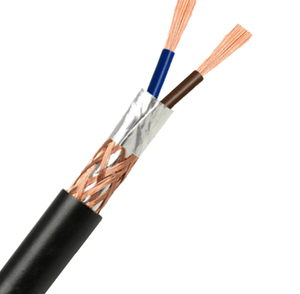 Kabel sinyal terisolasi PVC 0.5mm, kabel tembaga 2 inti RVVP 2.5mm, 4.0mm, kabel terlindung pasangan Putar - Product Image 4