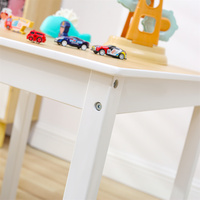 Ensembles de table et chaises pour enfants Table de bureau pour enfants avec 2 chaises Ensemble de tabourets pour enfants d'âge préscolaire Garçons et filles Activités Construire Jouer