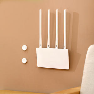 Support mural magnétique circulaire à ventouse, fixation sans perçage, style américain, pour salon et bureau, organisateur mural à crochet unique - Product Image 2