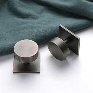 Maxery Maxery Nordic Solid Brass <strong>Pull</strong> Handles With Plate Antique <strong>Bronze</strong> <strong>Cabinet</strong> Handles Drawer Knobs for Home Decor - Product Image 5