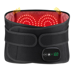 Cinturón de Masaje Lumbar Inalámbrico con Logotipo Personalizado, Cinturón Vibrador con Calor, Masajeador Eléctrico de Cintura - Product Image 1