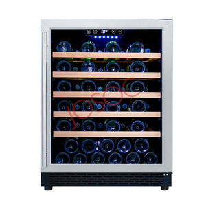 Josoo Hogar Silencioso Operación Bodega de vino Cerveza eléctrica Almacenada Refrigerador de gran capacidad Vitrina Enfriador de vino Hotel - Product Image 1
