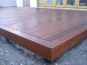 Planches de terrasse en bois <span class=keywords><strong>massif</strong></span> Merbau pour extérieur et jardin - Product Image 5