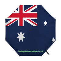 Paraguas plegable con bandera de Bahamas, apertura y cierre automático, compacto, portátil, grande, para lluvia, sol, protección UV, resistente al viento