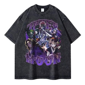 <strong>Attack</strong> <strong>on</strong> <strong>Titan</strong> printed short-sleeved <strong>T</strong>-<strong>shirt</strong>, casual summer men's streetwear. Men's <strong>T</strong>-<strong>shirt</strong>, washed and aged short-sleeved - Product Image 3