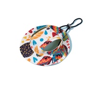Chapeaux pour animaux de compagnie : Mini-casquettes de pêcheur en jean anti-UV en polyester pour chiens et chats, avec maille respirante et sangle réglable