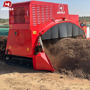 Máquina volteadora de compost usada de alta rentabilidad, totalmente hidráulica, tipo oruga, equipo de fabricación de fertilizantes orgánicos de <span class=keywords><strong>segunda</strong></span> <span class=keywords><strong>mano</strong></span> - Product Image 4
