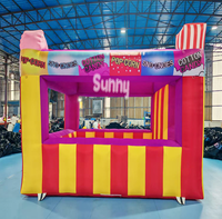 Puesto de Venta Inflable Portátil Personalizado Tipo Oxford para Carnaval, Kiosco para las Cuatro Estaciones en Venta