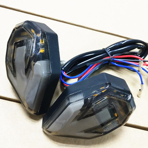 LED para <span class=keywords><strong>la</strong></span> vuelta de <span class=keywords><strong>la</strong></span> motocicleta de las señales de ajuste personalizado moda luz estroboscópica luz luces led motocicleta - Product Image 5