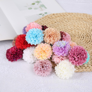 Silk <b>Flower</b> Heads <b>Artificial</b> <b>Flowers</b> For Wedding Home Decoration 12 Colors GX156 - Product Image 1