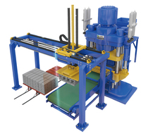 Machine manuelle personnalisée Yf2-40 pour la fabrication de briques en argile, de blocs creux en ciment et de briques en béton