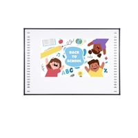 Usine 90 "tableau blanc interactif multi-touch projecteur conseil 82" ~ 150 "céramique/nano IWB taille personnalisée
