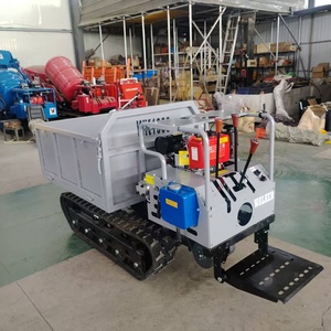 Garden 0.8 Ton 1.0 1.2ton Mining Mini <b>Dumper</b> <b>Tracked</b> Dump Truck - Product Image 4