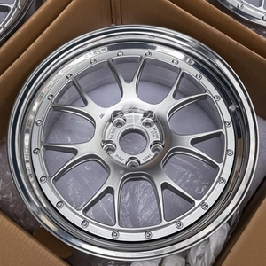 Jantes de voiture LZT-300 2Pc Lmr Design <span class=keywords><strong>Ds</strong></span> Face Polished Lips 5x120 18 19 20 pouces pour BMW M3 F30 F80 F82 G30 G31 G05 M5 F90 - Product Image 2