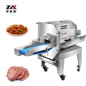 Máquina rebanadora de carne cocida multifunción <span class=keywords><strong>Deli</strong></span> Slice Bacon salchicha máquina cortadora de Pollo y verduras - Product Image 1