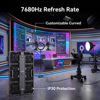 Pantalla LED de Alquiler para Interiores P2.9, Mantenimiento Frontal/Trasero Dual, Brillo de 600CD, Garantía de 5 Años para Eventos Comerciales
