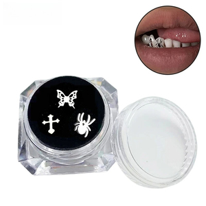 3 Piezas de Gemas Dentales, Joyería para Dientes con Caja, Gemas Dentales de Moda, Diamantes de Belleza, Cristales Dentales, Decoración con Gemas - Product Image 1